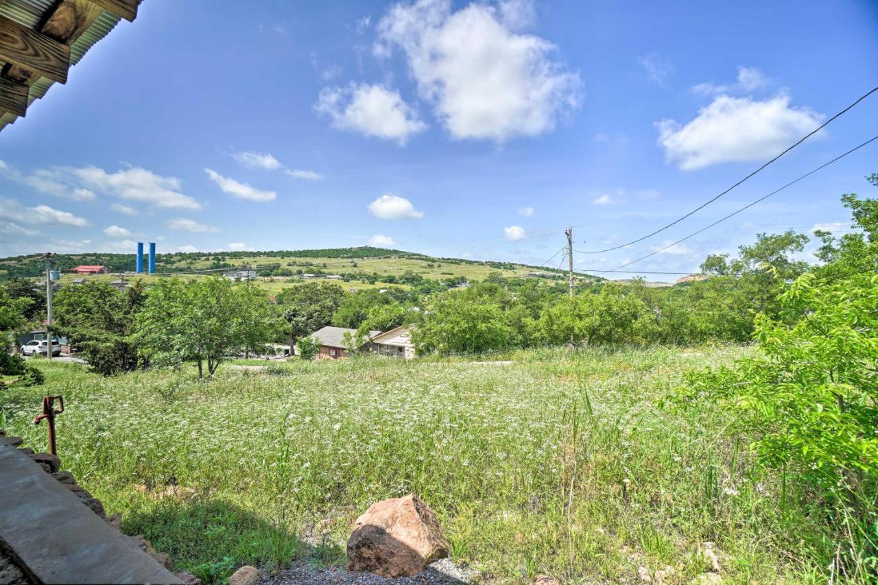 Enchanting Hilltop Cottage In Medicine Park! מראה חיצוני תמונה